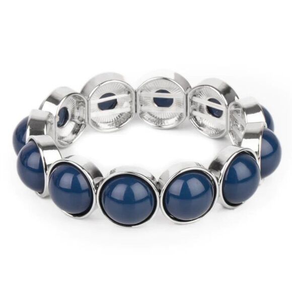 Pop, Drop, and Roll Blue Bracelet (12) - Picture 2 of 2